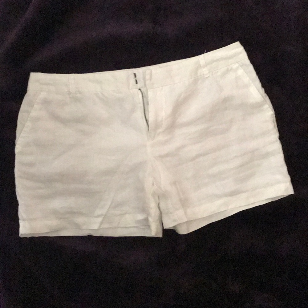 Linen shorts